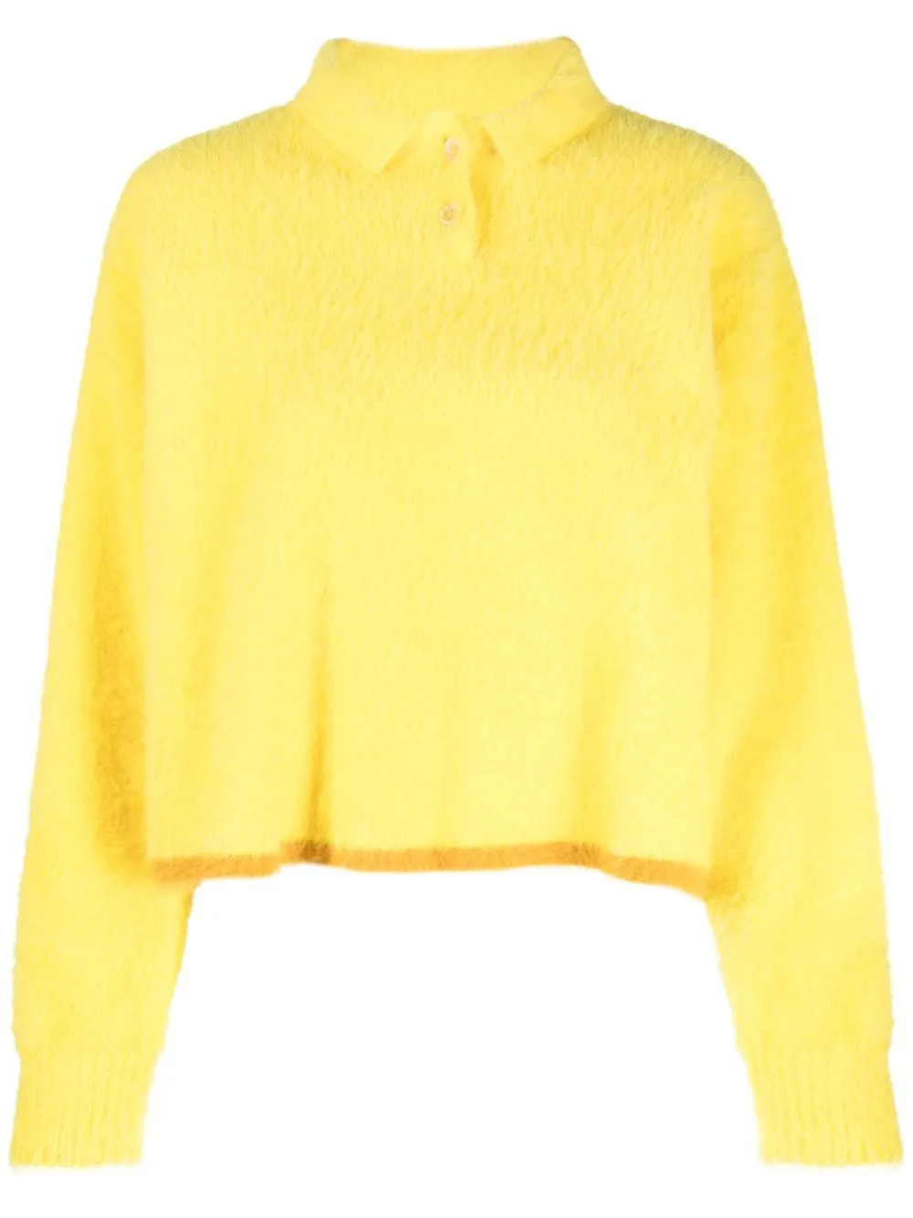 

Jacquemus playera tipo polo Le Polo Neve - Amarillo