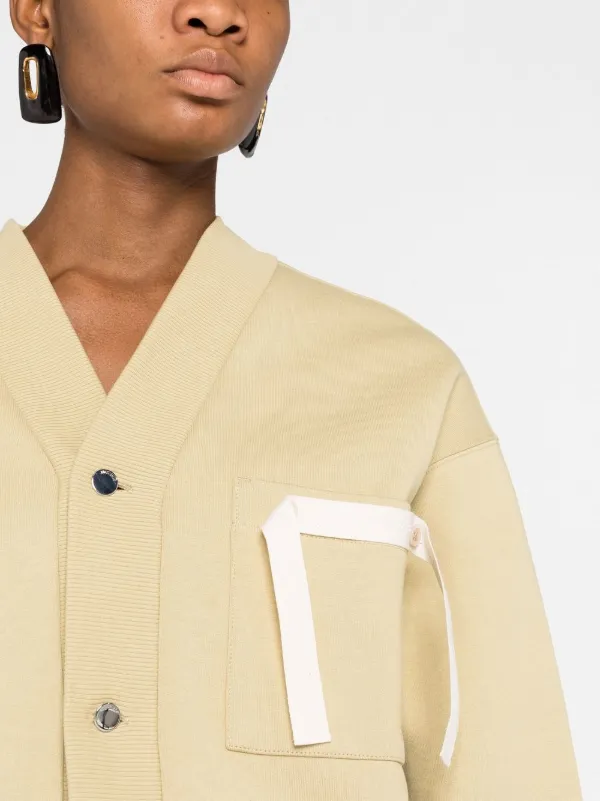 Jacquemus Le Sweatshirt Cardigan Cotton Cardigan - Farfetch