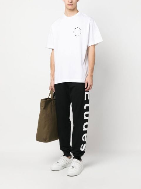 logo-print track pants