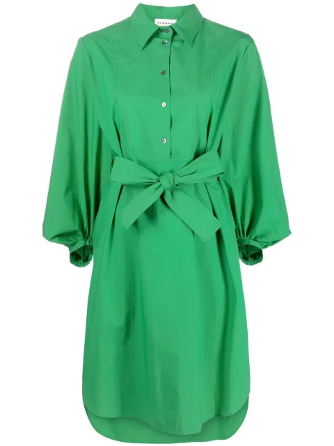 P.A.R.O.S.H. vestido camisero con cinturón