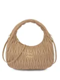 Miu Miu Wander matelassé shoulder bag - Neutrals