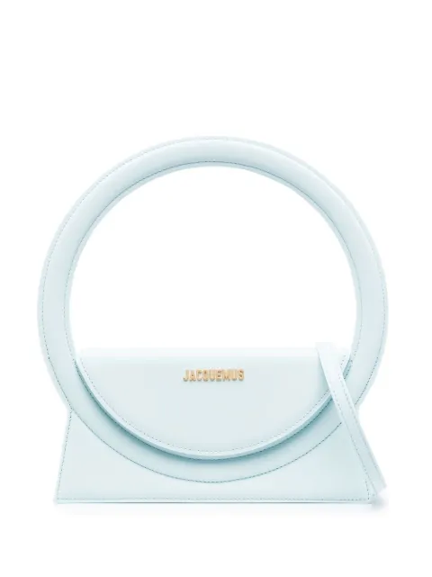 Jacquemus tote con placa del logo