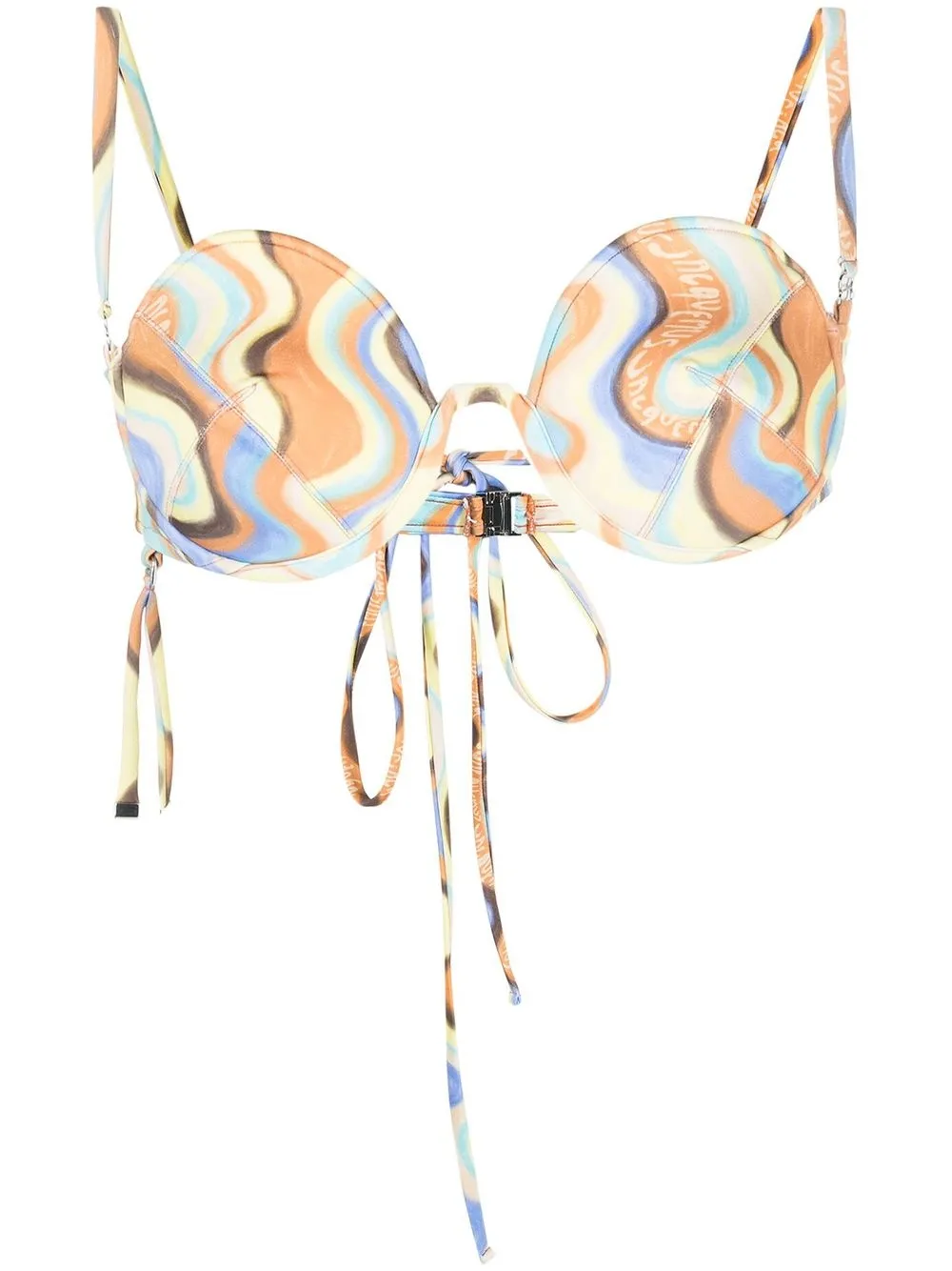 Aouro double-strap bikini top