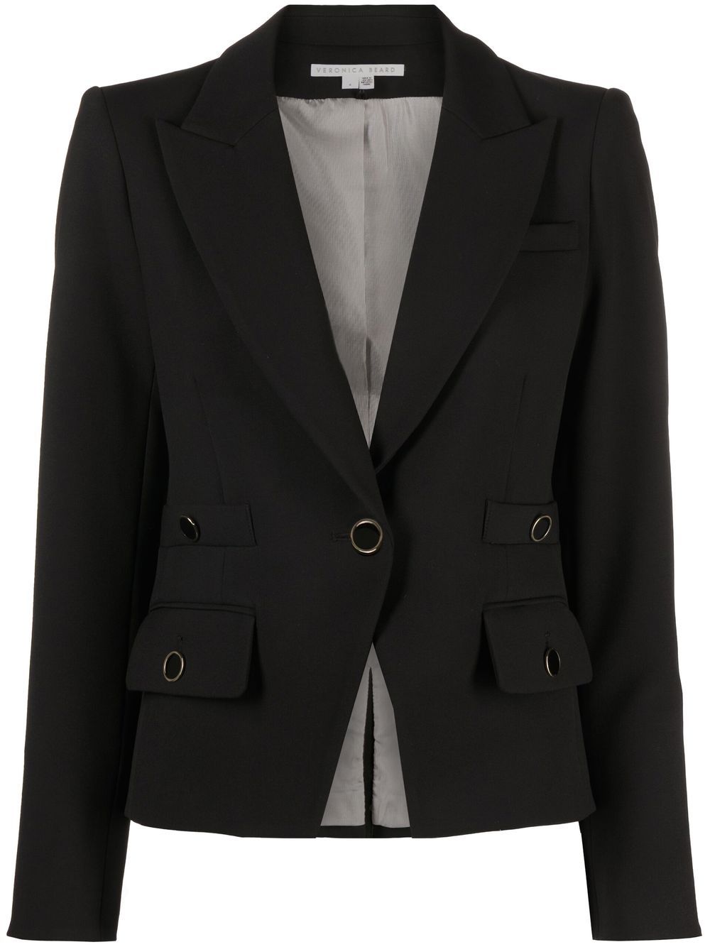 Veronica Beard Roya Dickey Cropped Jacket - Farfetch