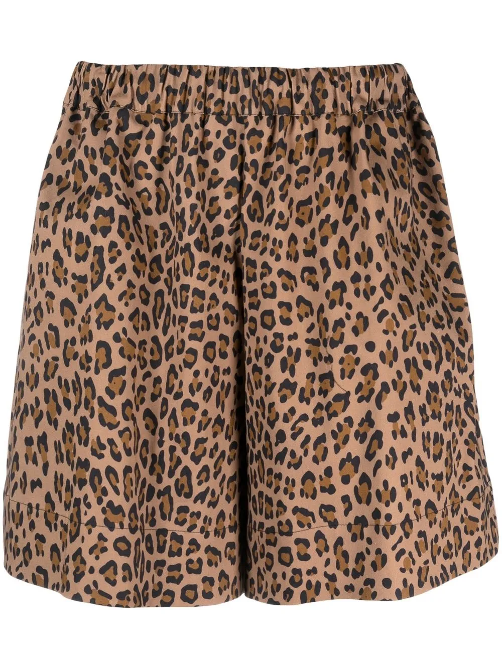 

Simonetta Ravizza Martini leopard-print shorts - Brown