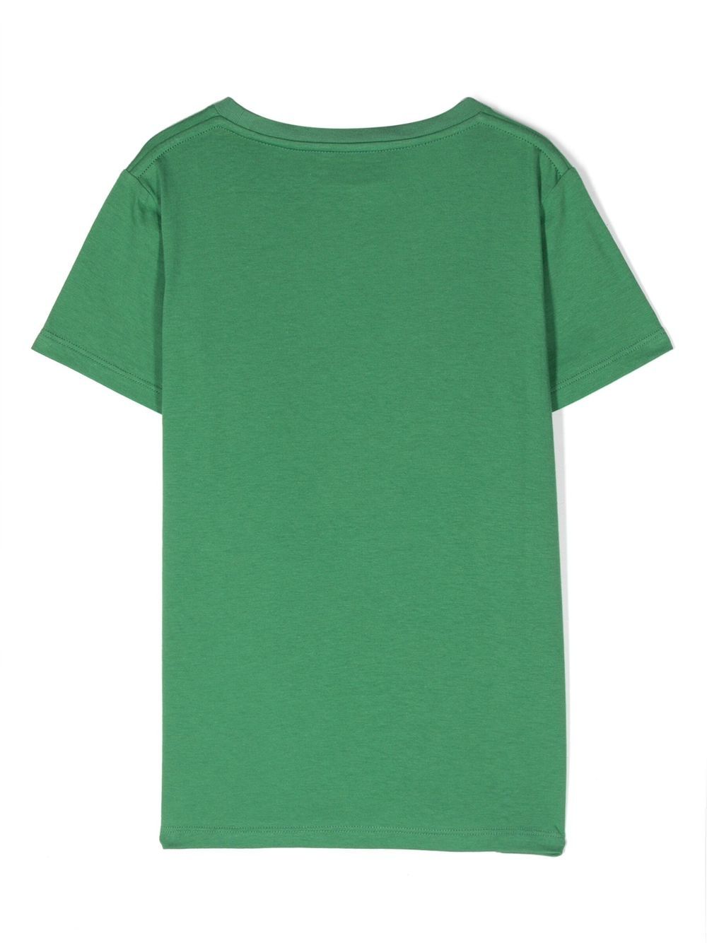 Gucci Kids T-shirt met logoprint - Groen