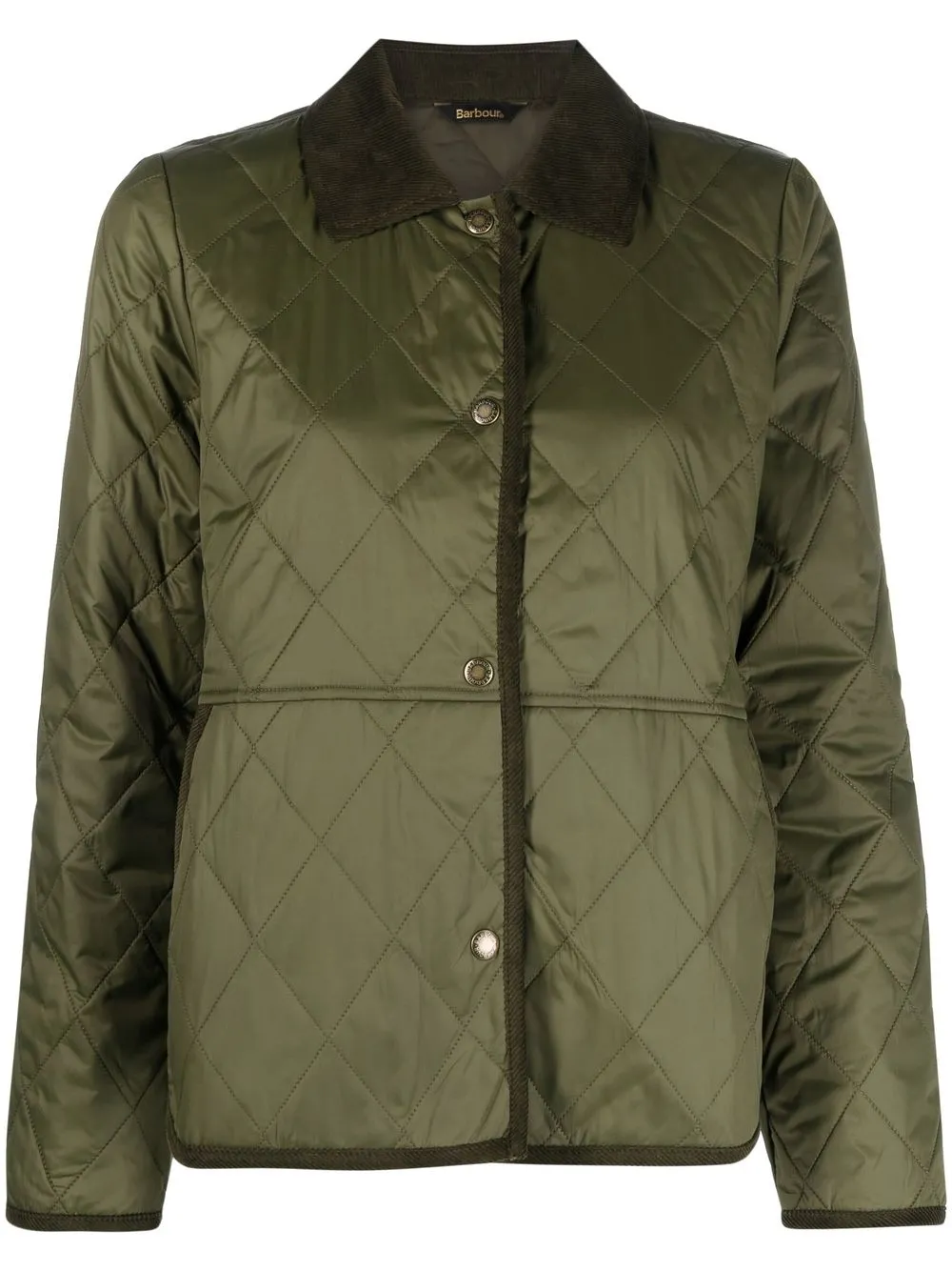 

Barbour diamond-quilted field jacket - Green