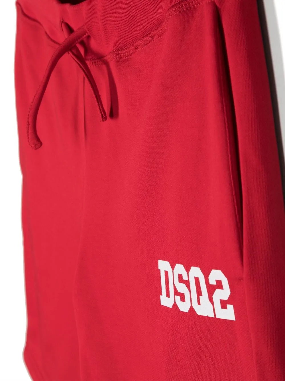 Shop Dsquared2 Logo-print Sweatshorts In Red