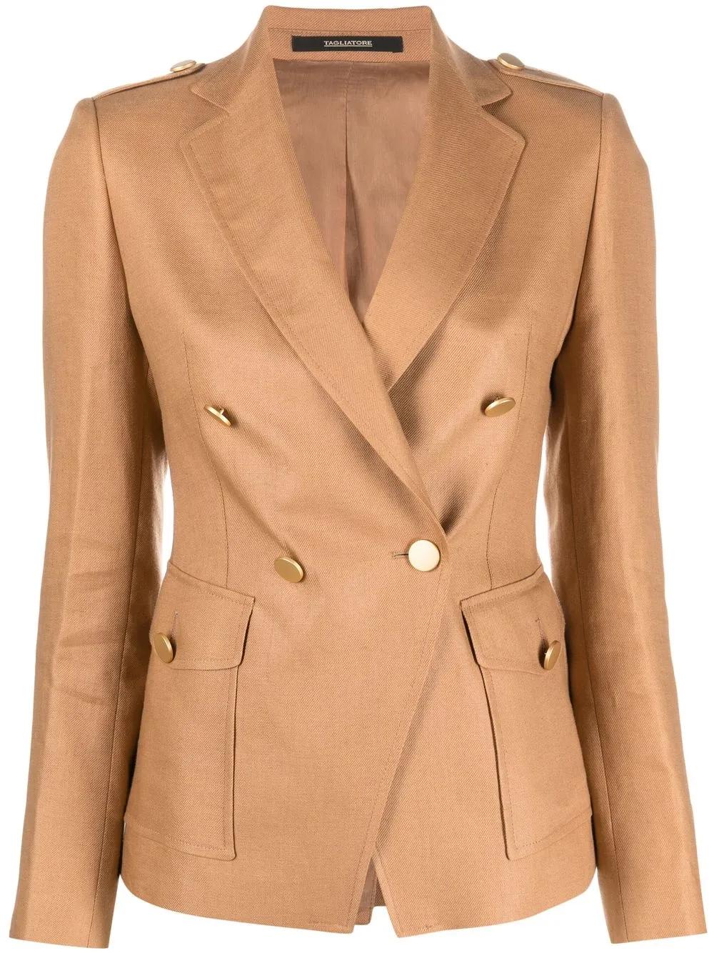 

Tagliatore Darlene double-breasted blazer - Brown