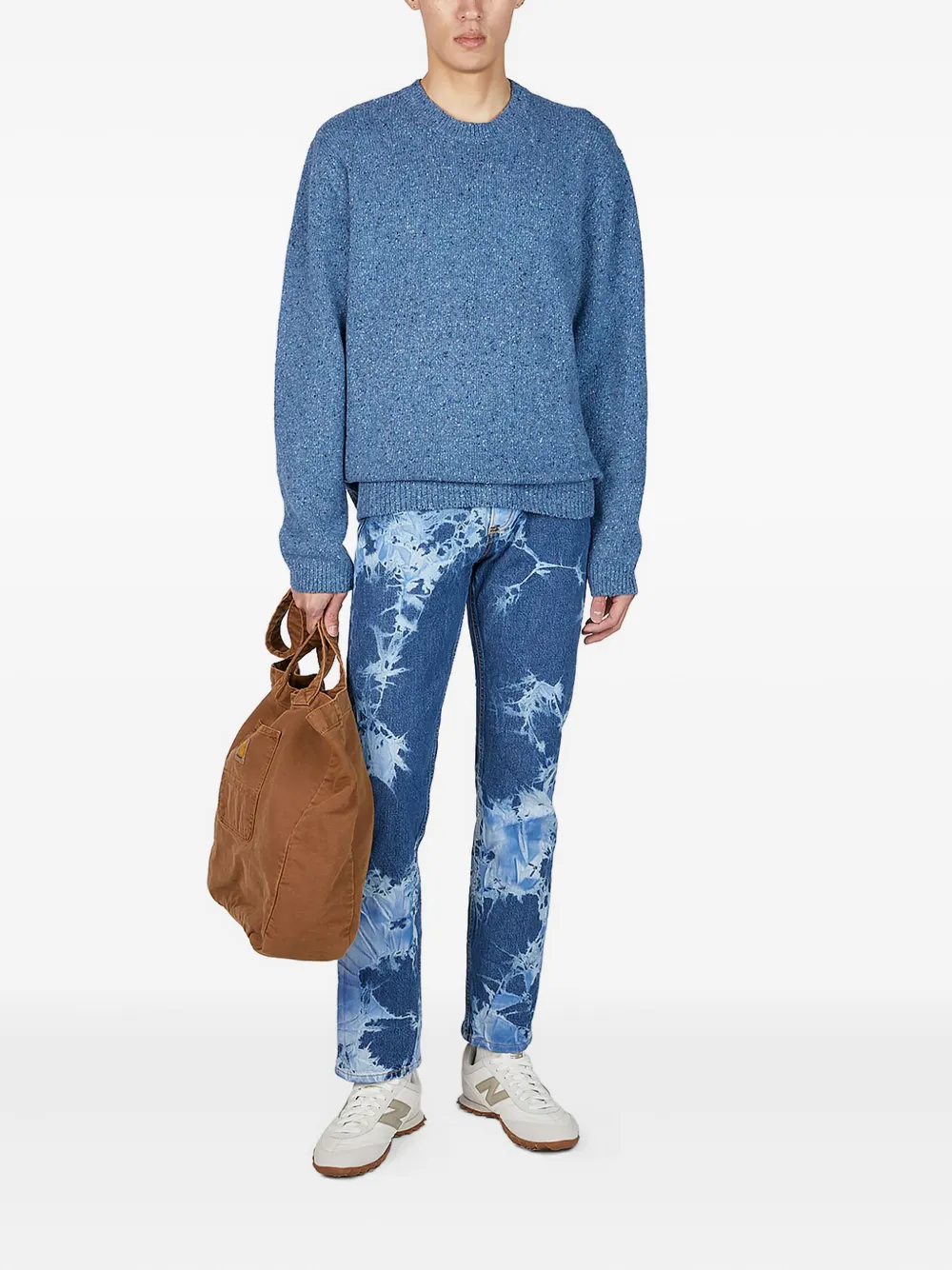 EYTYS Orion Marble jeans Blauw