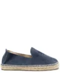 Manebi Palm Springs suede espadrilles - Blue