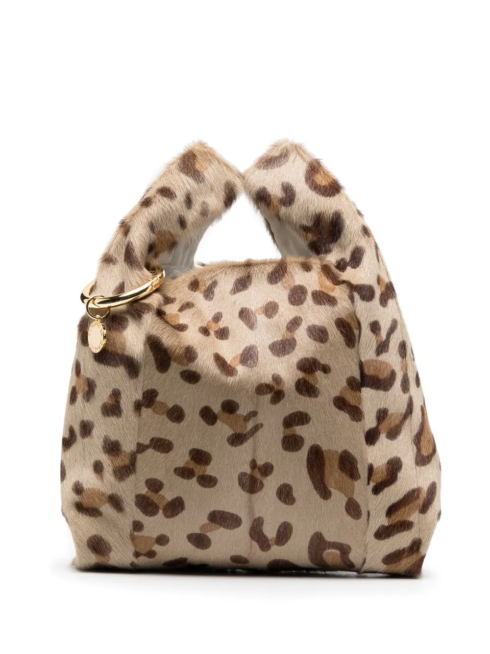 

Simonetta Ravizza Furrissima animal-print tote bag - Brown