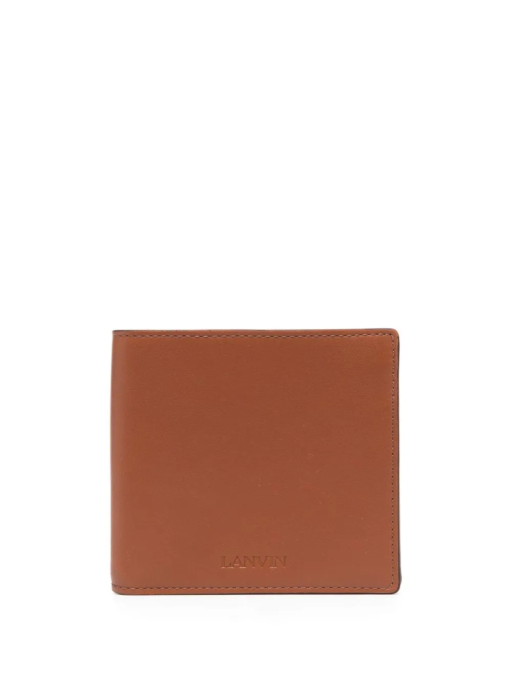 

Lanvin logo-embossed bifold wallet - Brown