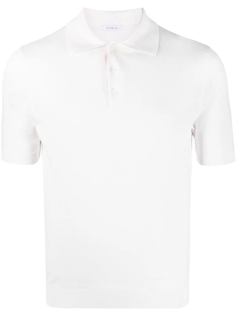 

Malo playera tipo polo con cuello italiano - Rosado