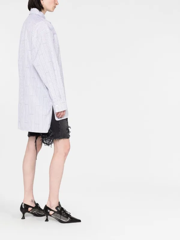 Givenchy ストライプ シャツ | グレー | FARFETCH JP