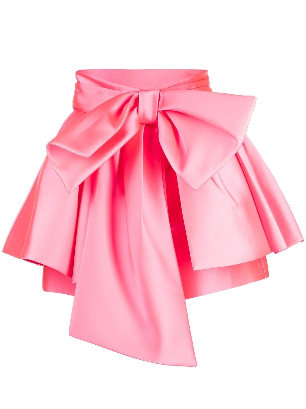 

Isabel Sanchis detachable-skirt silk shorts - Pink