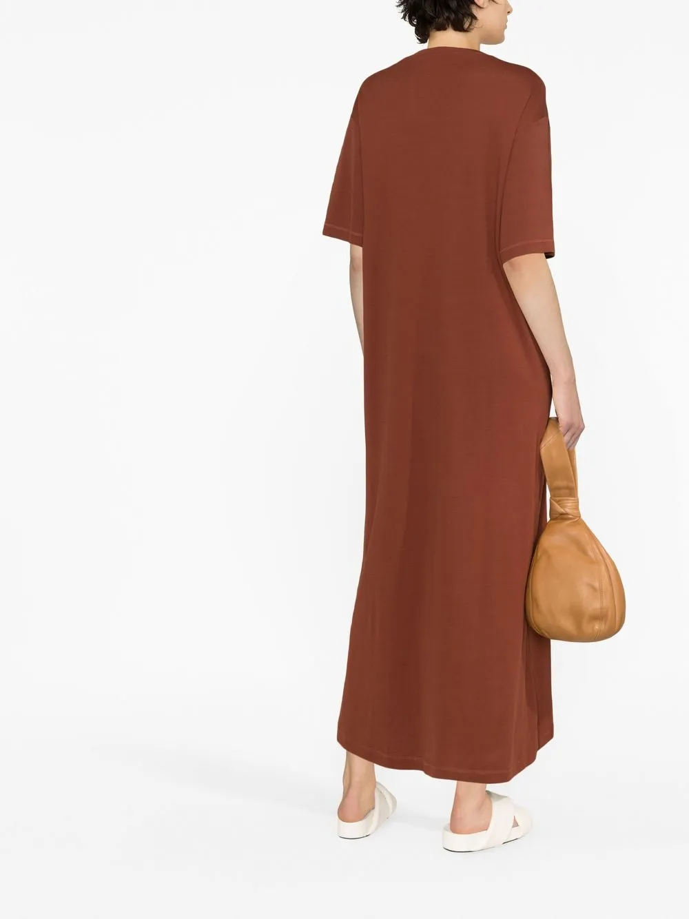 Lemaire T-shirt Dress In Braun