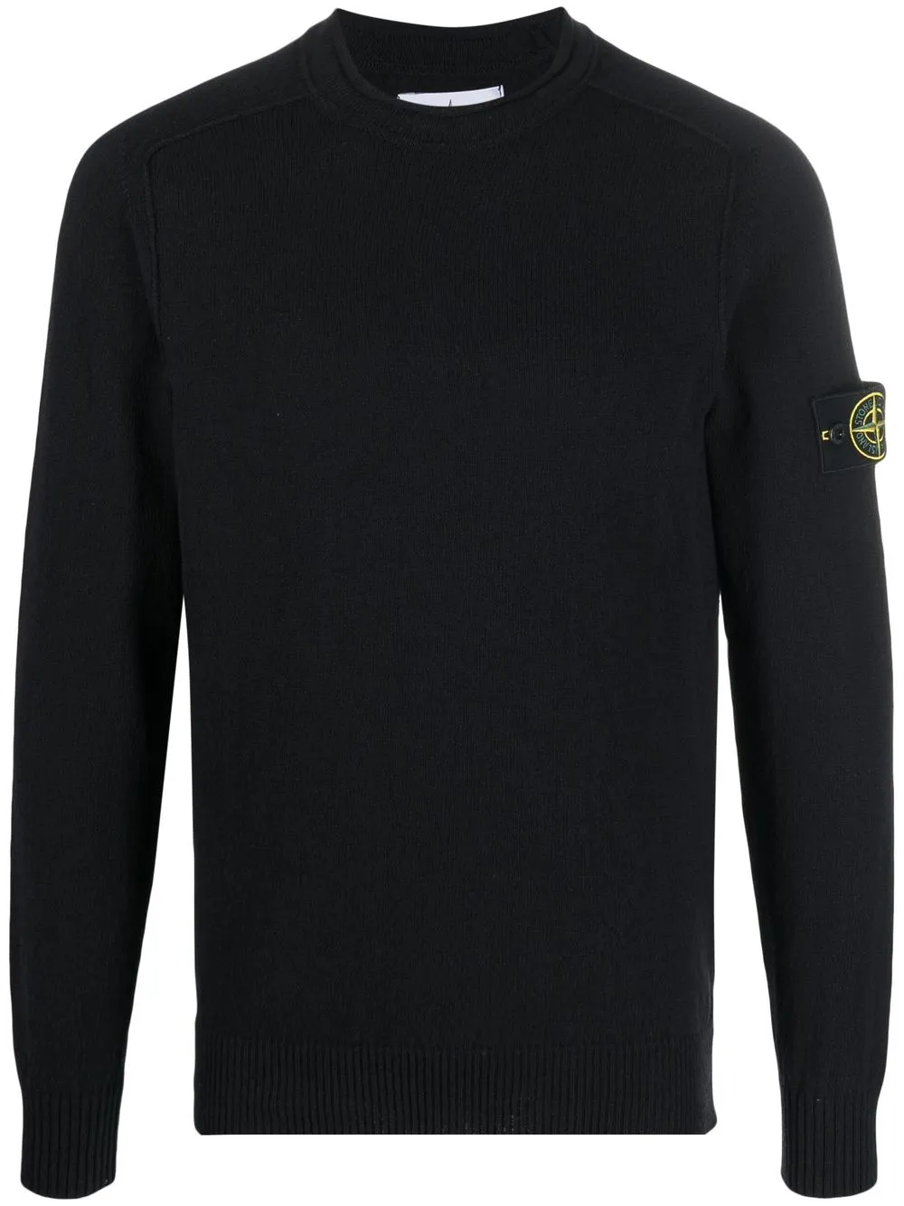 

Stone Island sudadera con parche Compass - Negro