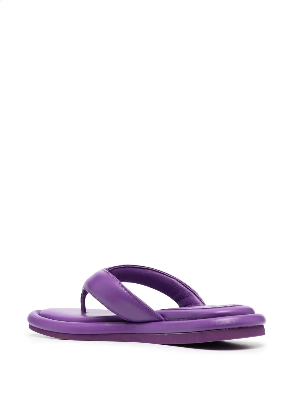 Shop Gia Borghini Gia 5 Thong Sandals In Violett