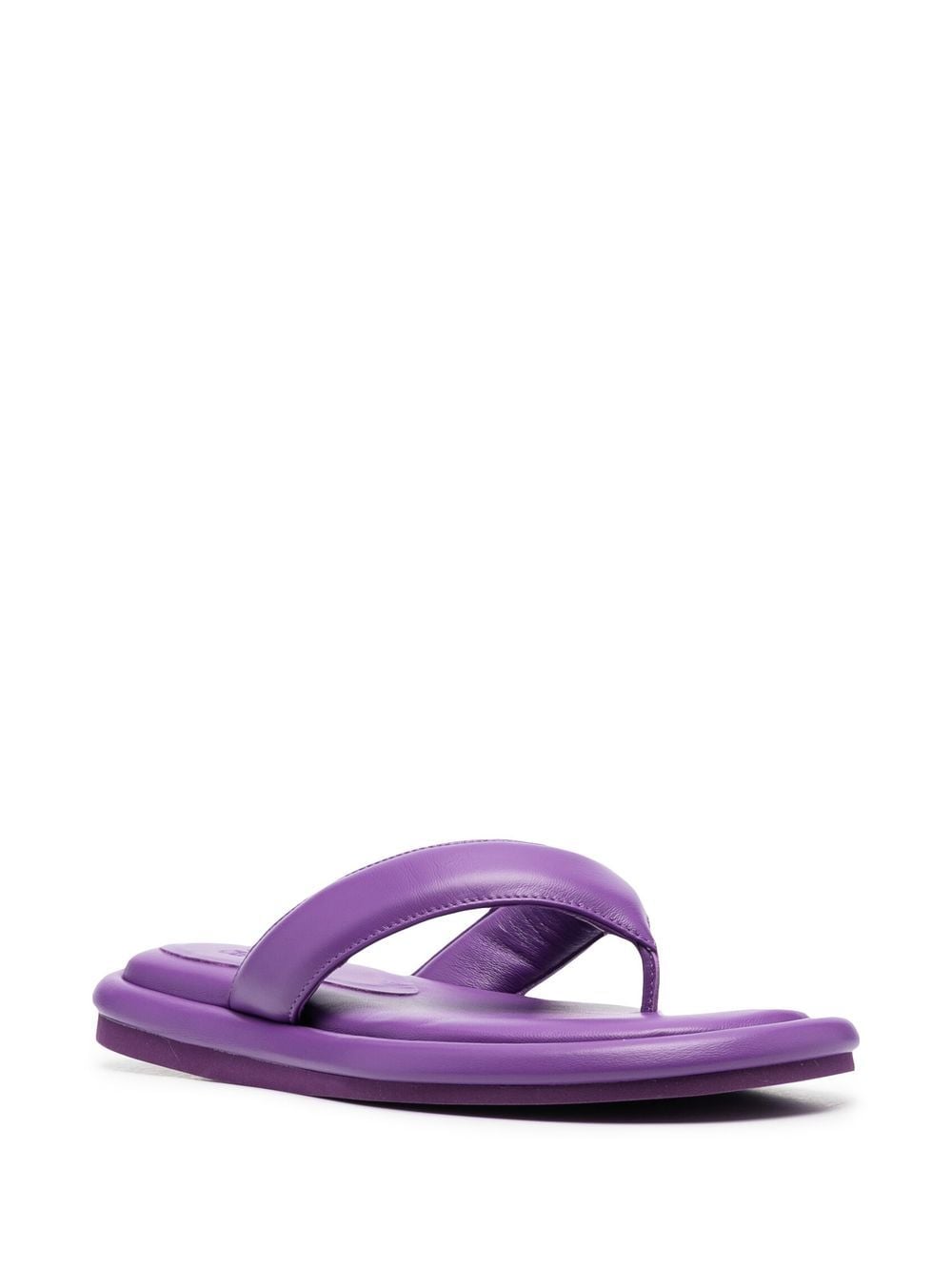 Shop Gia Borghini Gia 5 Thong Sandals In Violett