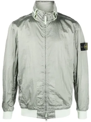 Stone island nylon metal tyvek hot sale shield jacket