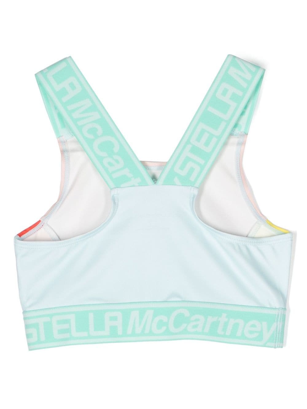 Stella McCartney Kids Top met colourblocking - Roze