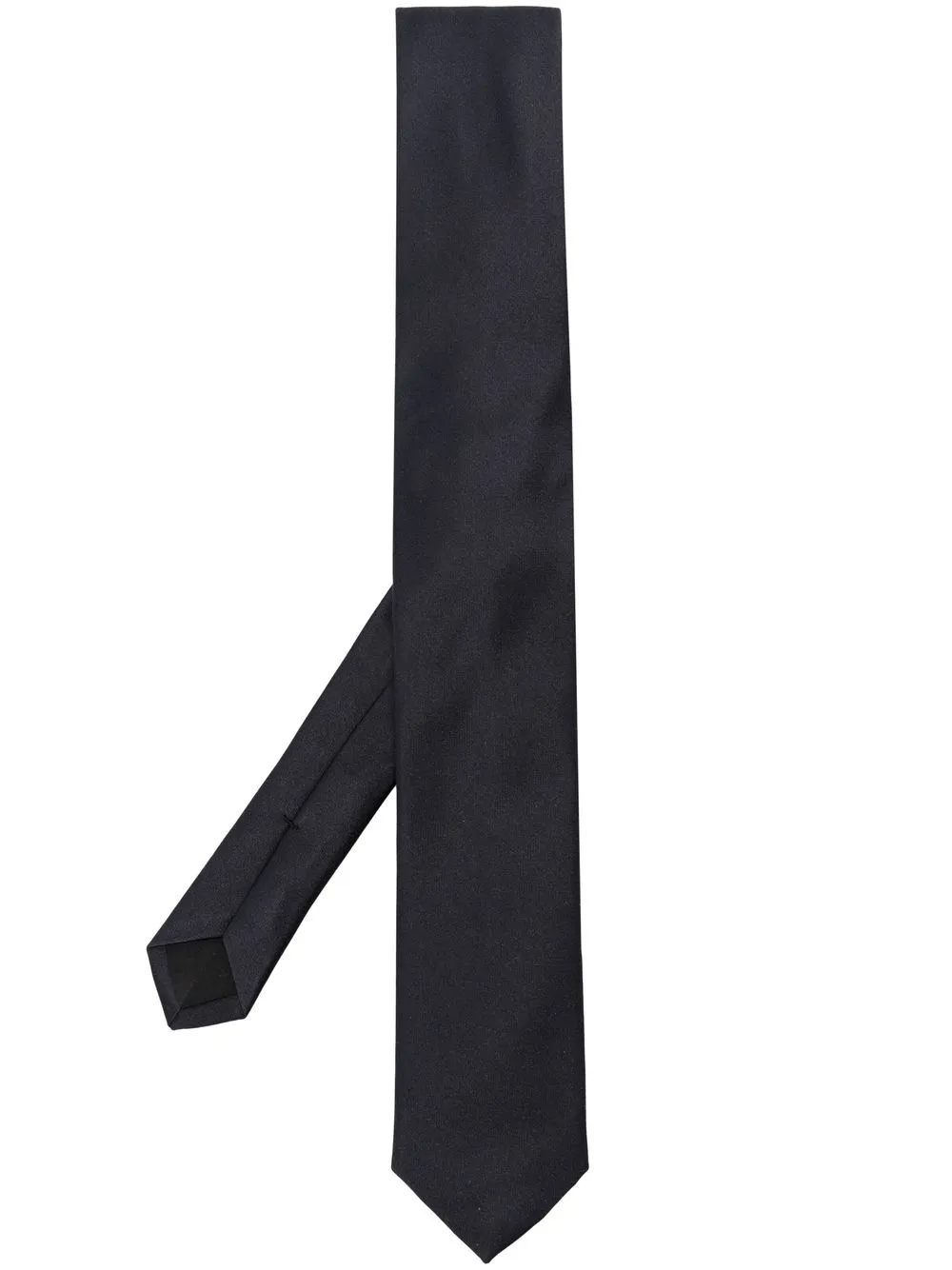 

Karl Lagerfeld plain silk tie - Blue