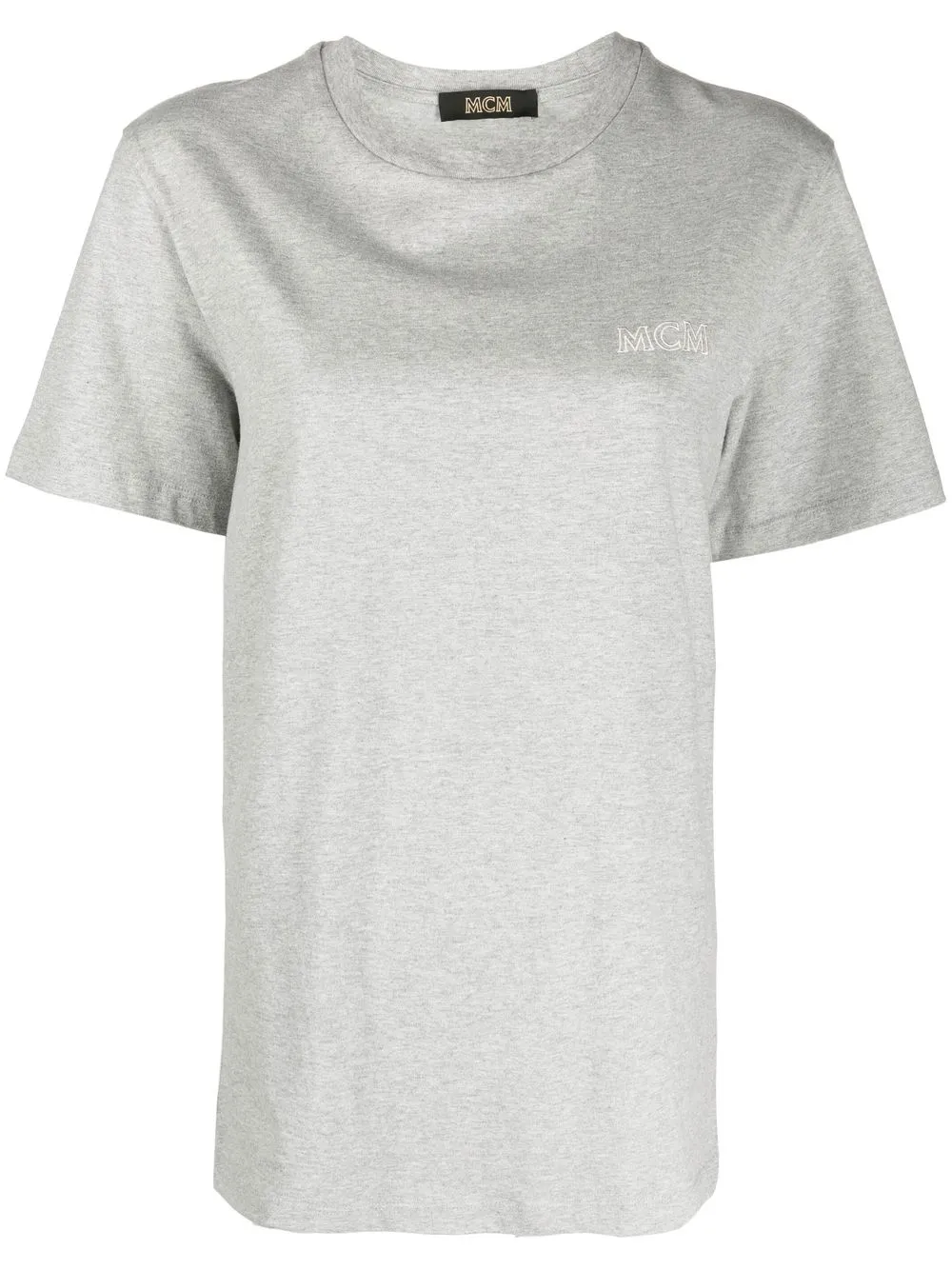 

MCM playera con logo estampado - Gris