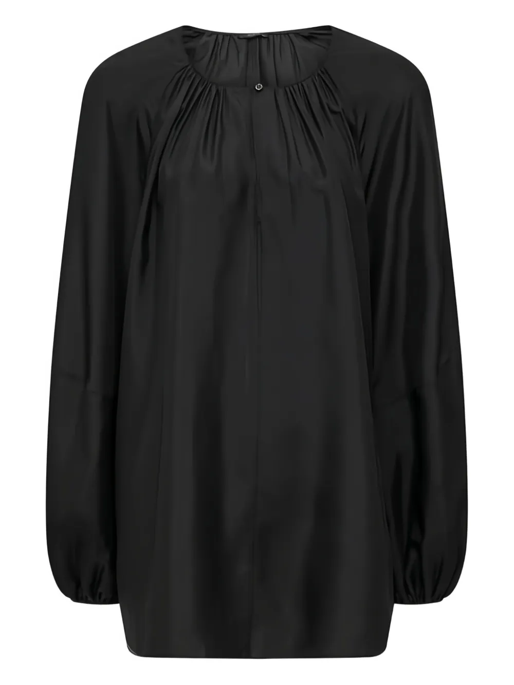 JOSEPH pleat-detail blouse | Black | Image 1
