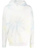 Family First logo-patch hoodie - White