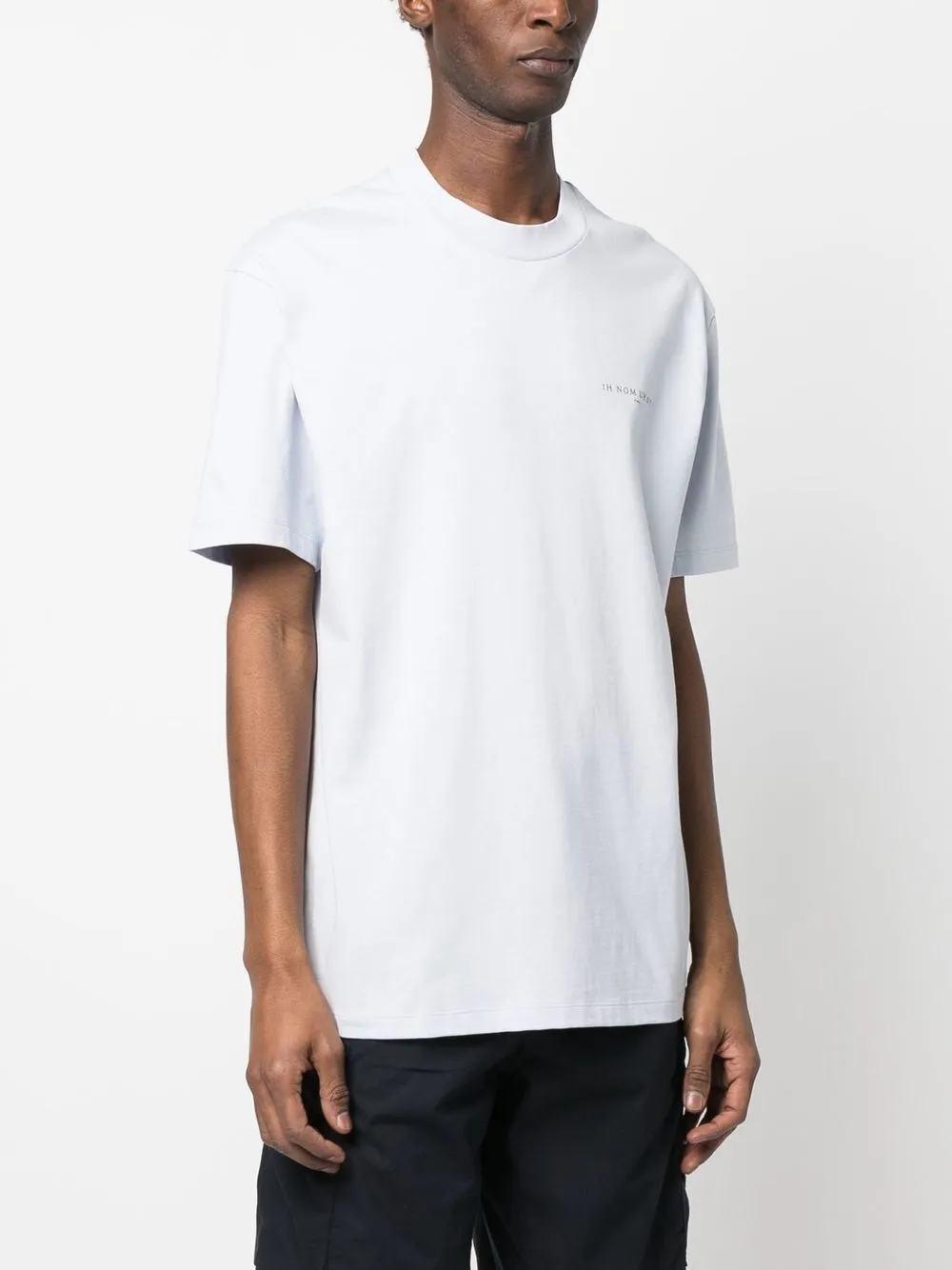 Ih Nom Uh Nit Graphic-print Jersey T-shirt In Blau