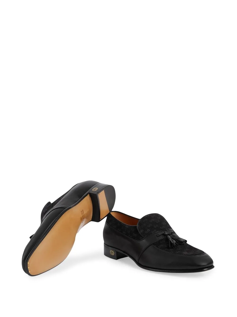 Gucci tasseltrim Leather Loafers Farfetch