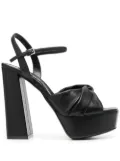 Sergio Rossi 135mm platform-sole sandals - Black