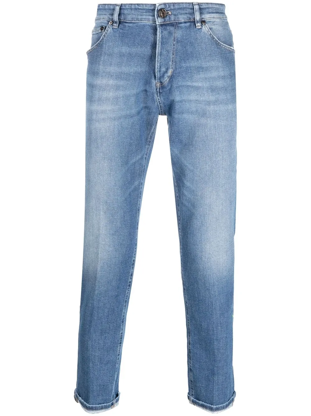 

PT Torino jeans rectos con bolsillos - Azul