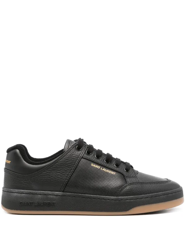 【Saint Laurent】ロゴプリント入り SL/61 レザースニーカー SAINT LAURENT SL61 レザースニーカー ロゴプリント入り | NET-A