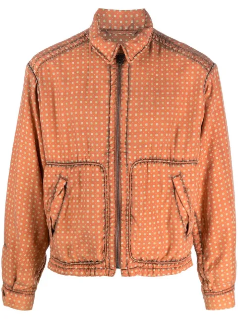 Maison Margiela zip-up shirt jacket
