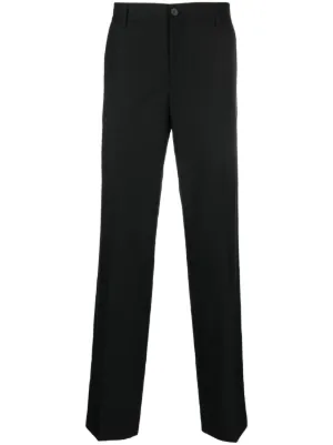Acne Studios ストレートパンツ | ブラック | FARFETCH JP