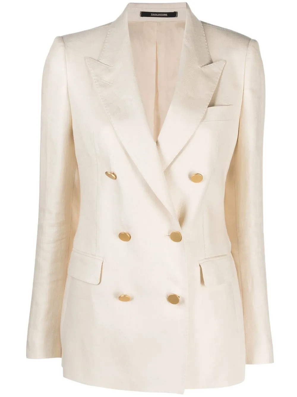 

Tagliatore buttoned double-breasted blazer - A1076 BEIGE