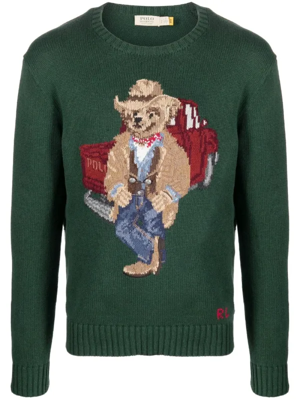 Polo Ralph Lauren Polo Bear Knit Sweater - Farfetch