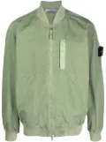 Stone Island Compass-motif bomber jacket - Green