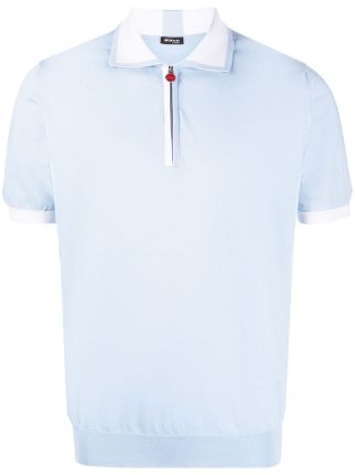 Kiton zip-up Polo Shirt - Farfetch