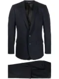 Dolce & Gabbana single-breasted virgin-wool suit - Blue
