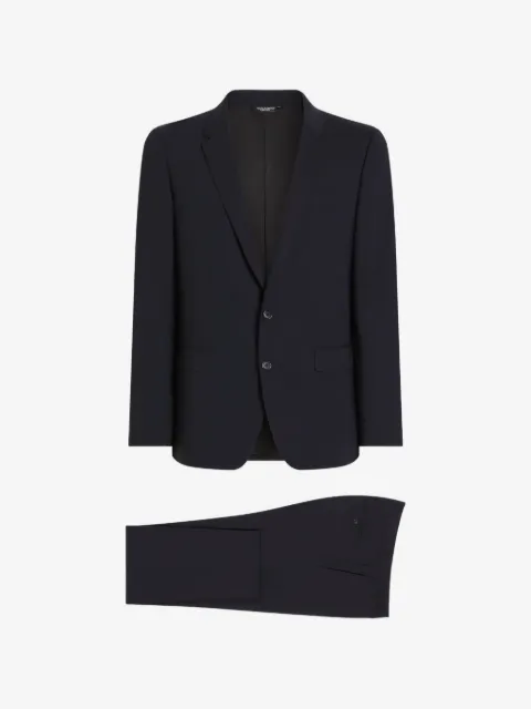 Dolce & Gabbana single-breasted virgin-wool suit