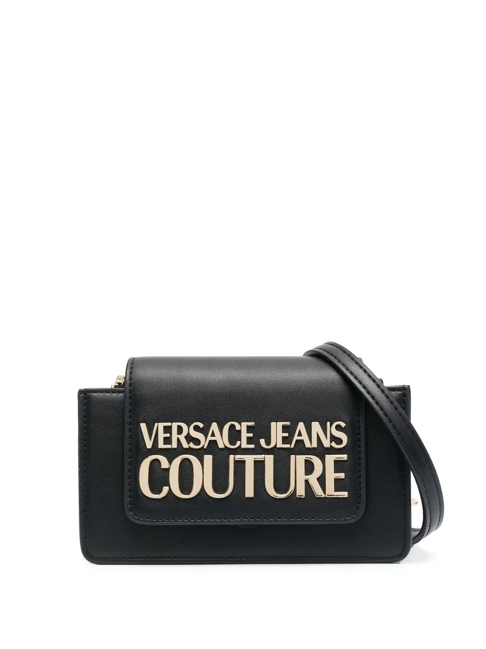 Versace Jeans Couture logo-plaque satchel bag | Black | Image 1