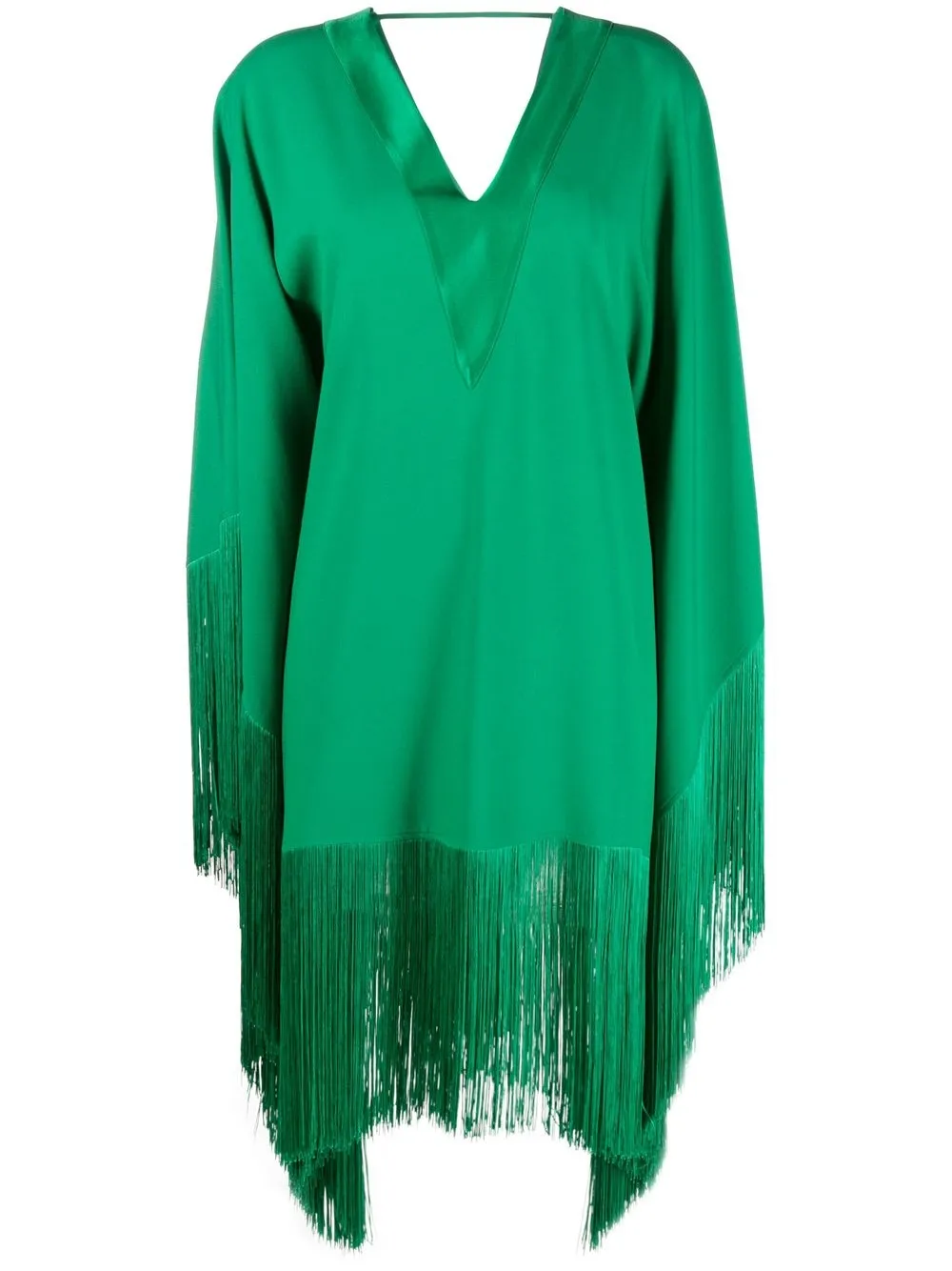 

Taller Marmo Very Ross fringed minidress - Green