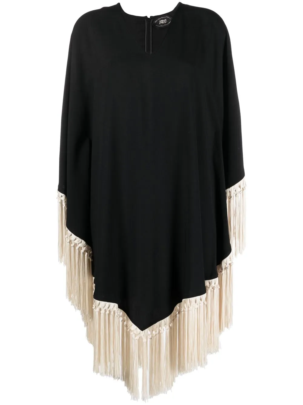 

Taller Marmo Gloria fringed minidress - Black