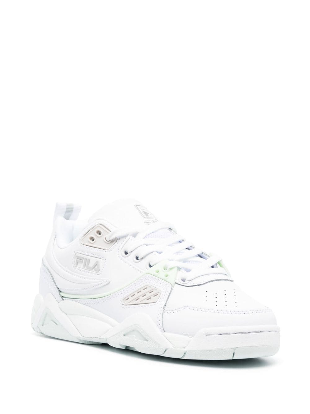 Shop Fila Casim Low-top Sneakers In White