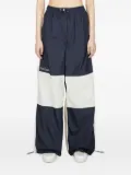Rokh two-tone track pants - Blue