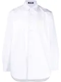 Raf Simons logo-patch shirt - White