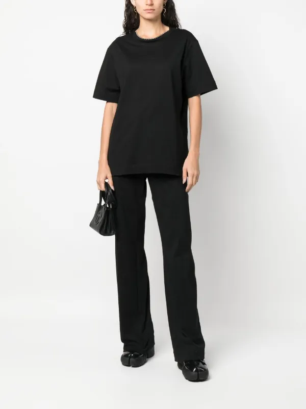 1017 ALYX 9SM logo-print short-sleeve T-shirt | Black | FARFETCH